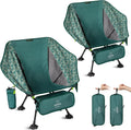 ATEPA UFO3.0 Lightweight Backpack Beach Chair, 330 lbs Heavy-Duty Aerospace Aluminum Foldable Chair with Hexagon Ergonomic Seat Anti-Sink Feet, Compact Portable Outdoor Gear for Beach Hiking