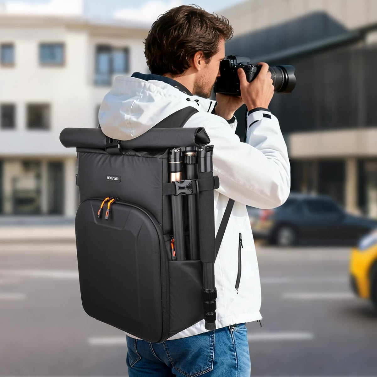 MOSISO Camera Backpack,DSLR/SLR/Mirrorless Camera Bag Photography Backpack