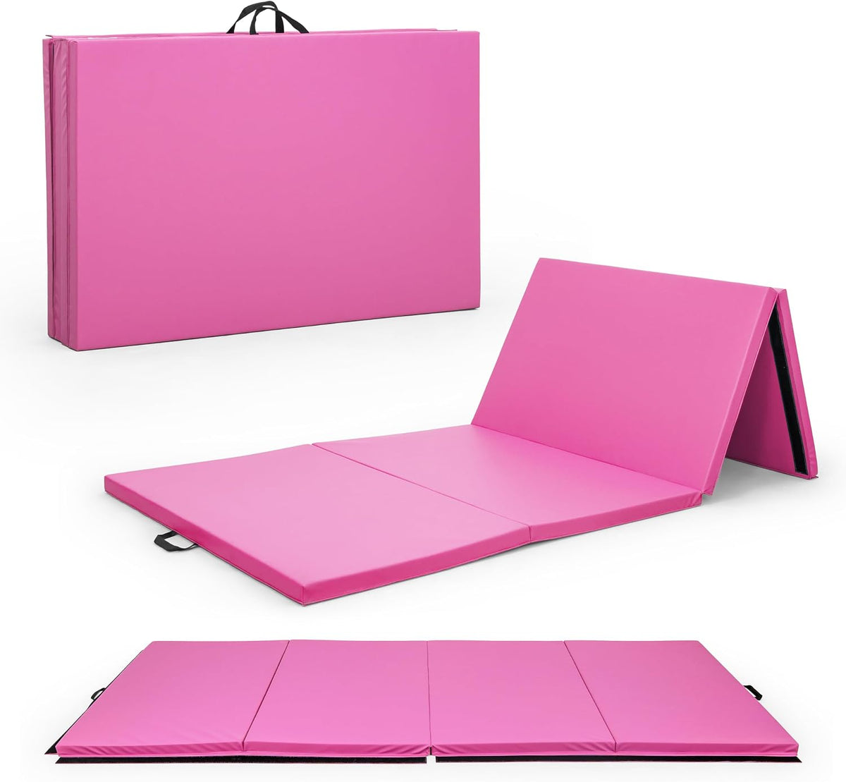 CAP Barbell All Purpose Folding Anti Tear Exercise Training Aerobic Fitness Gym & Gymnastics Balance Mat |2" Thick - Multiple Sizes and Colors