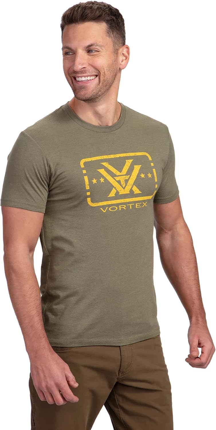 Vortex Men's Trigger Press Short Sleeve T-Shirts