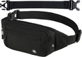 WATERFLY Small Fanny Pack Crossbody Lightweight Waist Bag for Woman Man