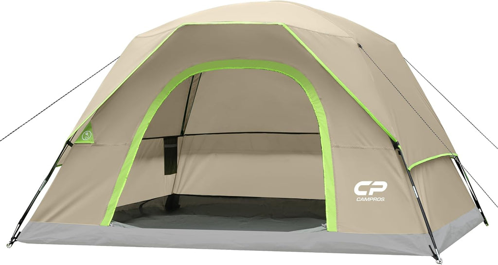 CAMPROS CP Tents for Camping 2/4/6 Person, Waterproof Windproof Dome Tent