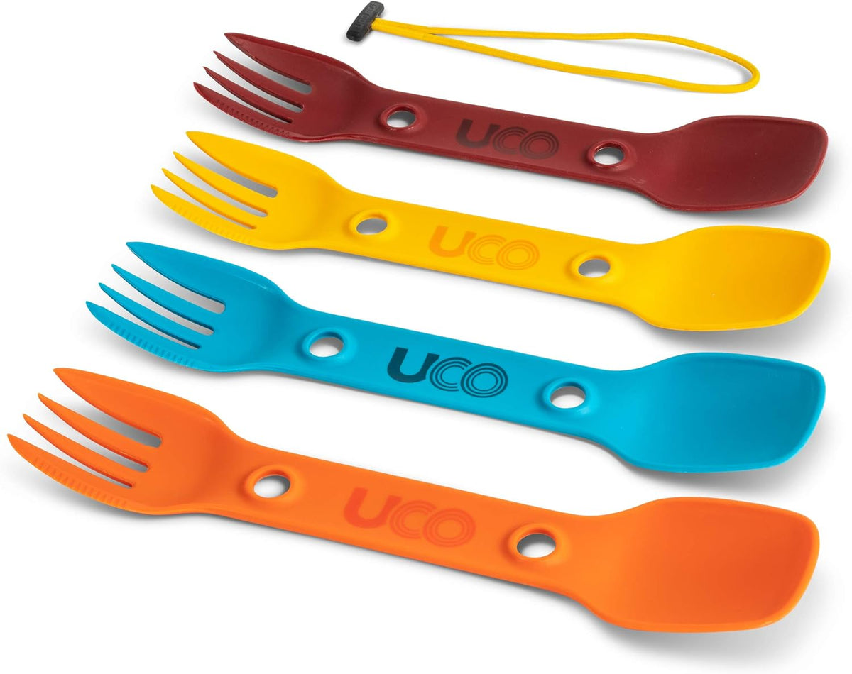 UCO Utility Spork 3-in-1 Combo Spoon-Fork-Knife Camping Utensil
