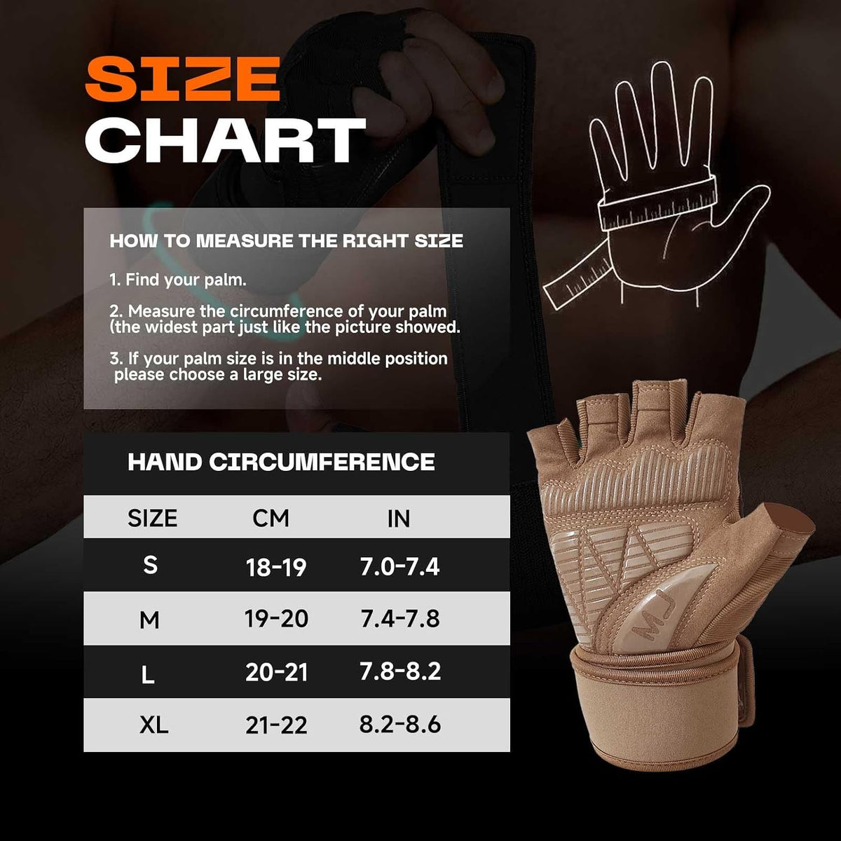 Mens Workout Gloves Weight Lifting Gloves for Men Women Gym Exercise Gloves with Wrist Wrap Support Palm Protection and Grips Gloves for Women Wrist Wrap Gloves for Sport Daily Use