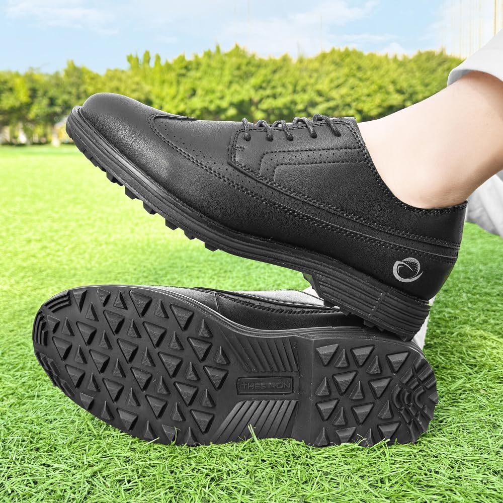 Men's Professional Golf Shoes Spikes Golf Sports Sneakers Male Waterproof Golfing Sneakers Walking Sports Shoes