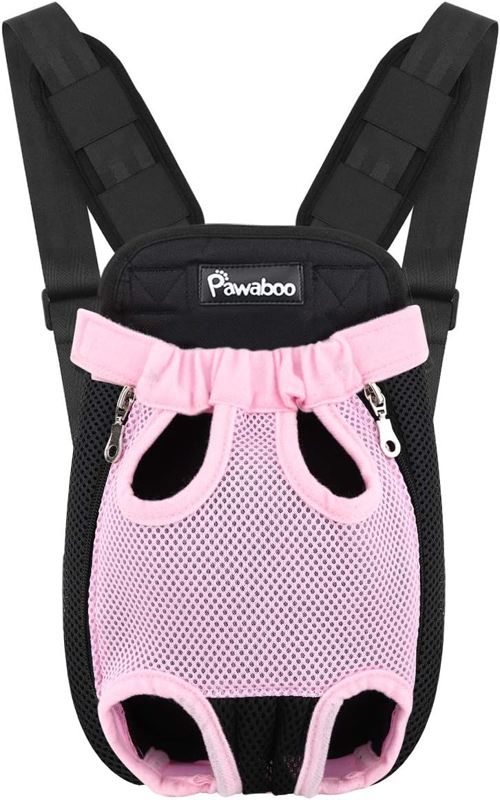 Pawaboo Pet Front Carrier Backpacks for Small Medium Dogs