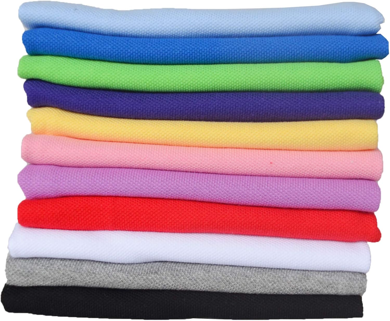 lovelonglong Basic Dog Polo Shirts Premium Cotton, Polo T-Shirts for Large Medium Small Dogs with a Two-Button Collar Blank Color Green XL