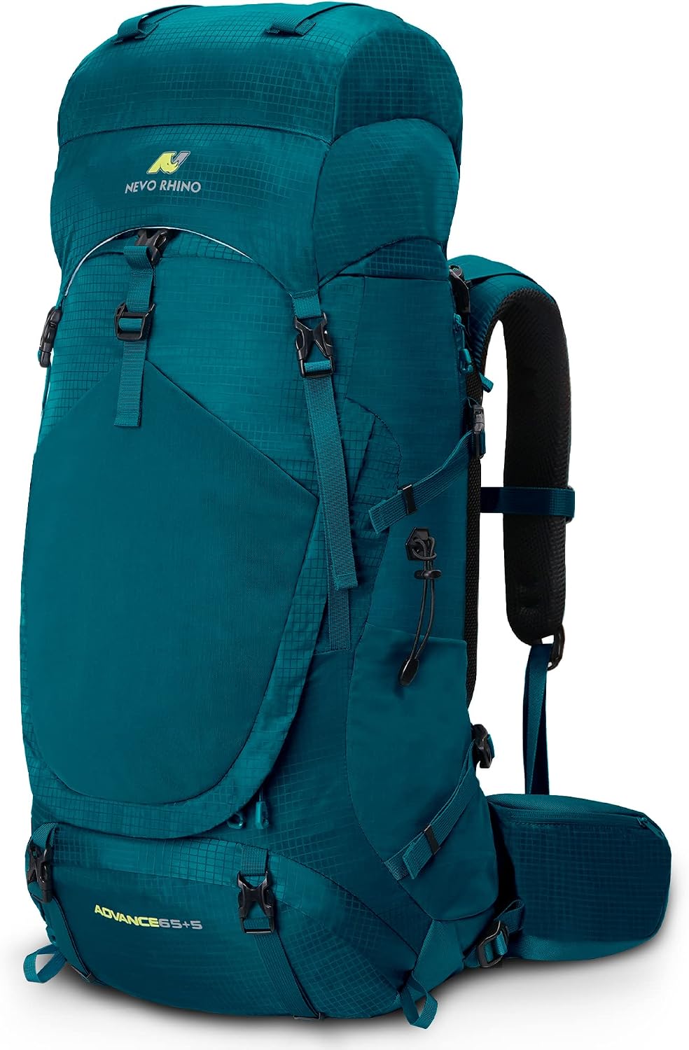 N NEVO RHINO Internal Frame Hiking Backpack 50/60/65/70/80L with Rain Cover
