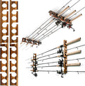 Ghosthorn Fishing Rod Holder,Wall or Ceiling Mounted Pole Rack Garage