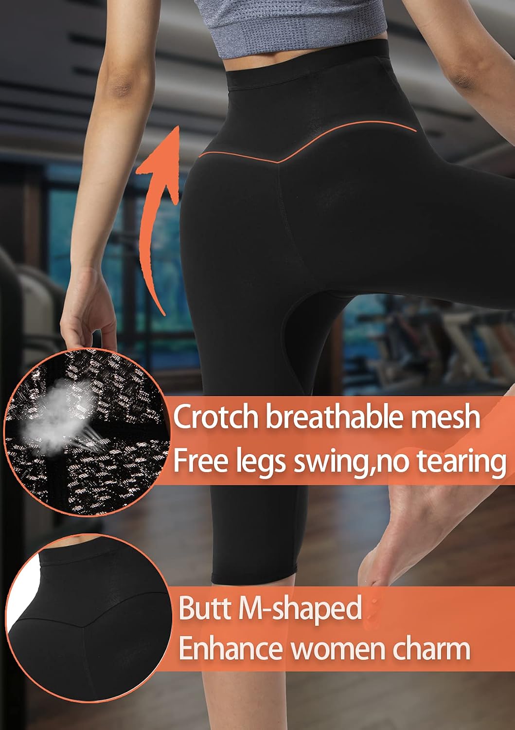 Sauna Pants Women Slimming Leggings Heat Trapping Workout