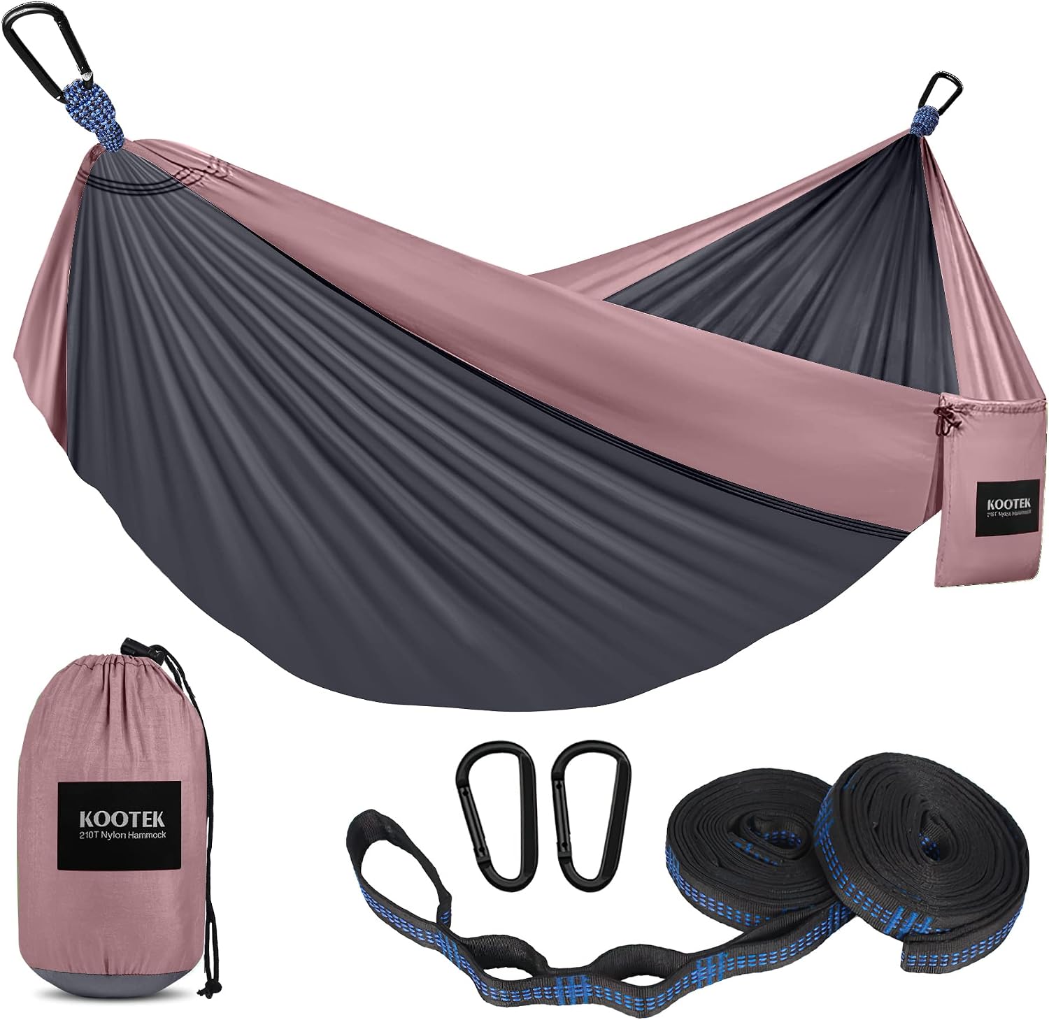 Kootek Camping Hammock 400lbs Capacity Outdoor Camping Essentials, Single