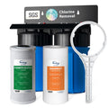 iSpring WGB21B 2-Stage Whole House Water Filtration System, 50000 Gallons