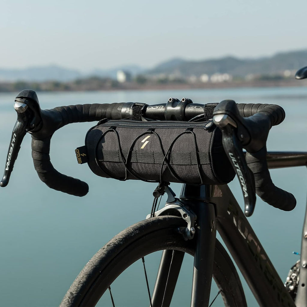 ROCKBROS Bike Handlebar Bag 2L Lightweight 4 Mounting Ways on Frame/Seat
