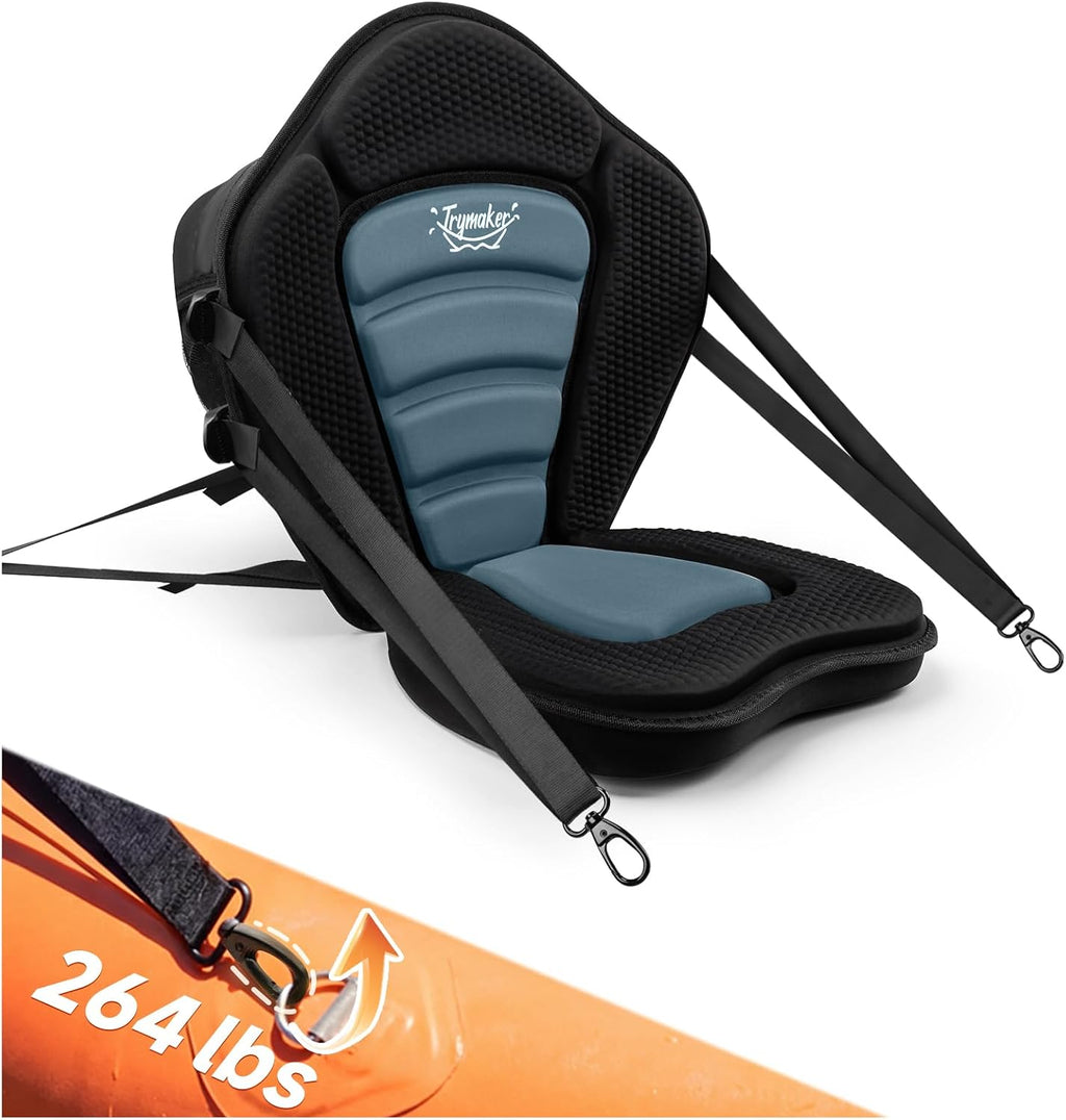 Trymaker Kayak Seats with Back Support, Thick Paddle Board Seat