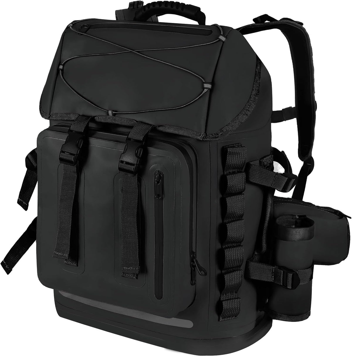 MORXPLOR Waterproof Backpack,Heavy Duty Hiking Backpack,35L/55L Roll Top Closure with Lid,Cushioned Floating Dry Bag Waterproof