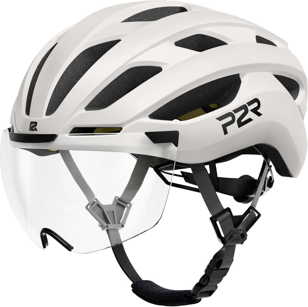 P2R A20 MIPS Bike Helmet for Teens and Adults with Rear LED Light