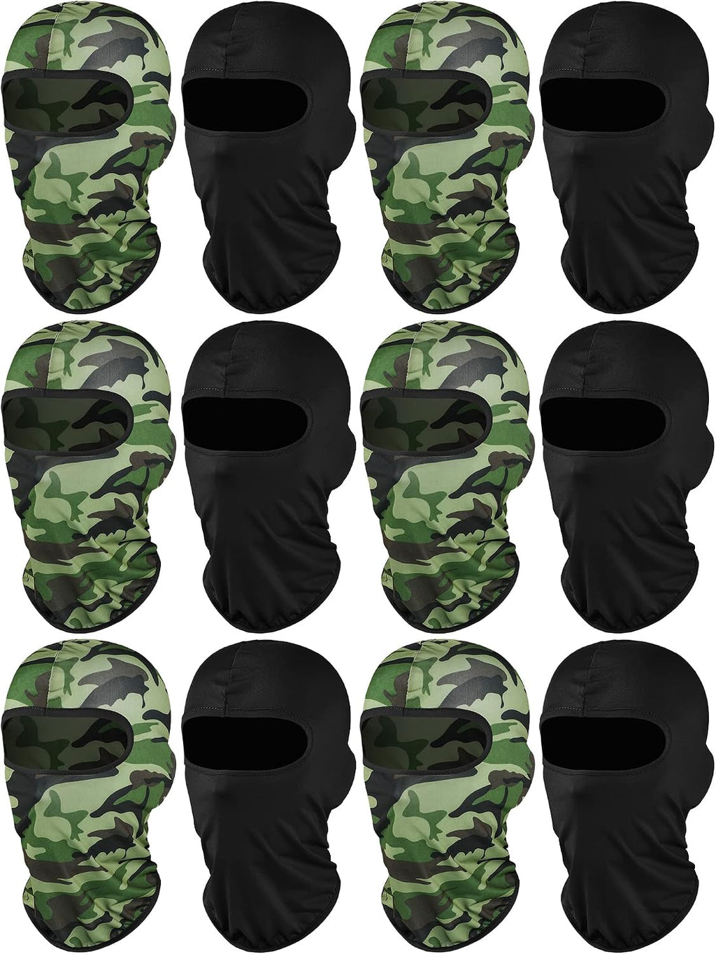Geyoga 12 Pcs Ski Mask Balaclava Full