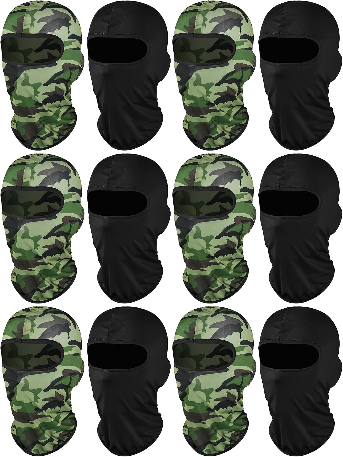 Geyoga 12 Pcs Ski Mask Balaclava Full