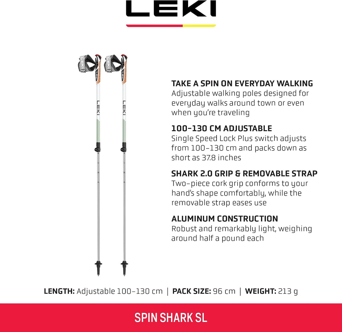 LEKI Spin Shark SL Trekking Poles