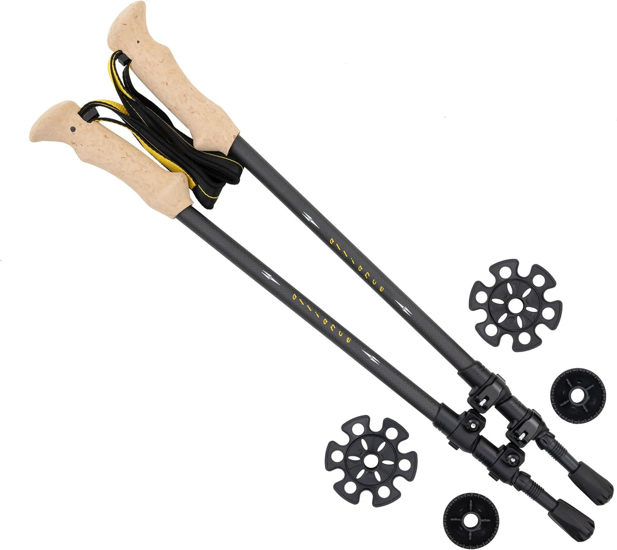 ALPS Mountaineering Alliance Trekking Poles, Set of 2, Black