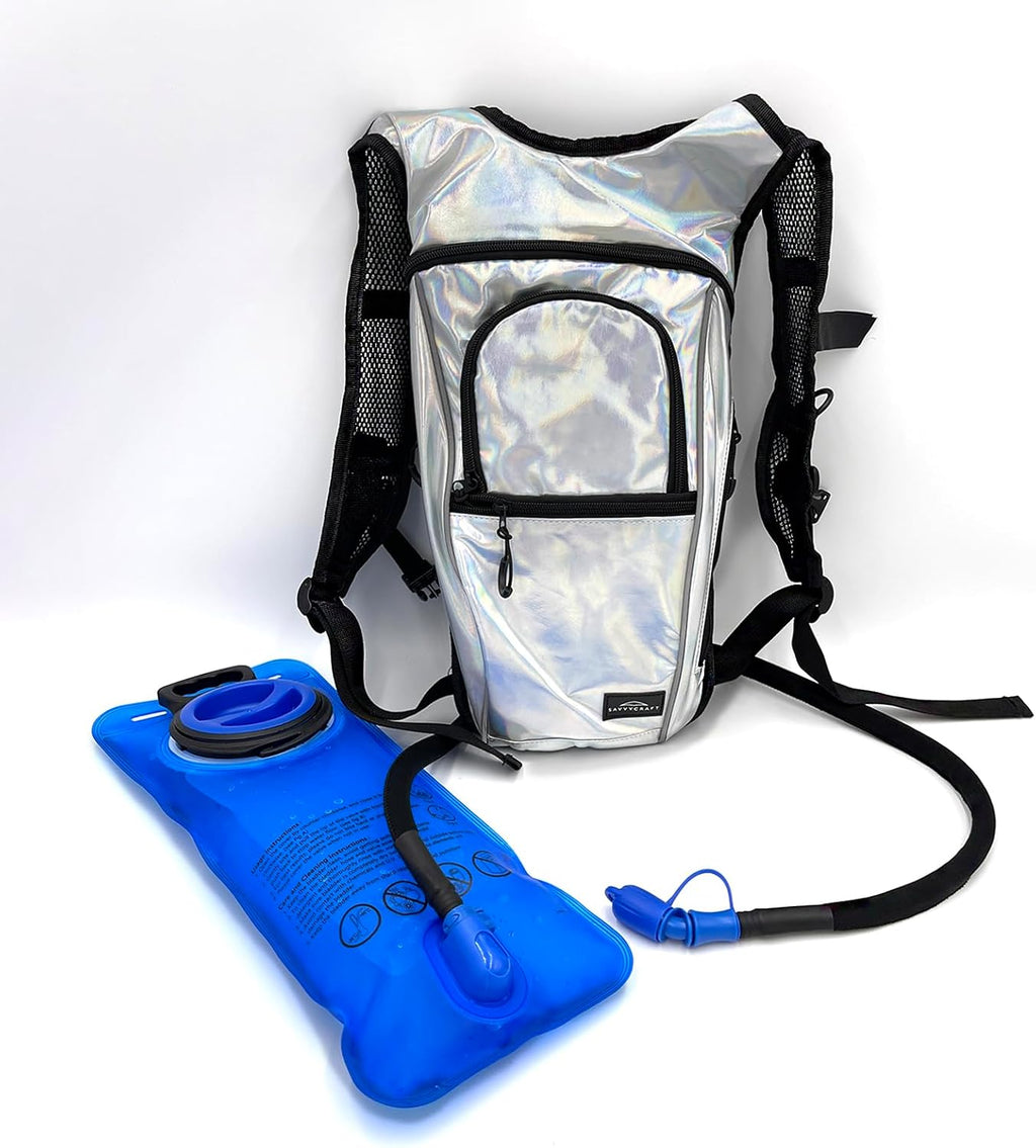SavvyCraft Hydration Backpack with 2L Water Bladder, Insulated Outdoor Pack