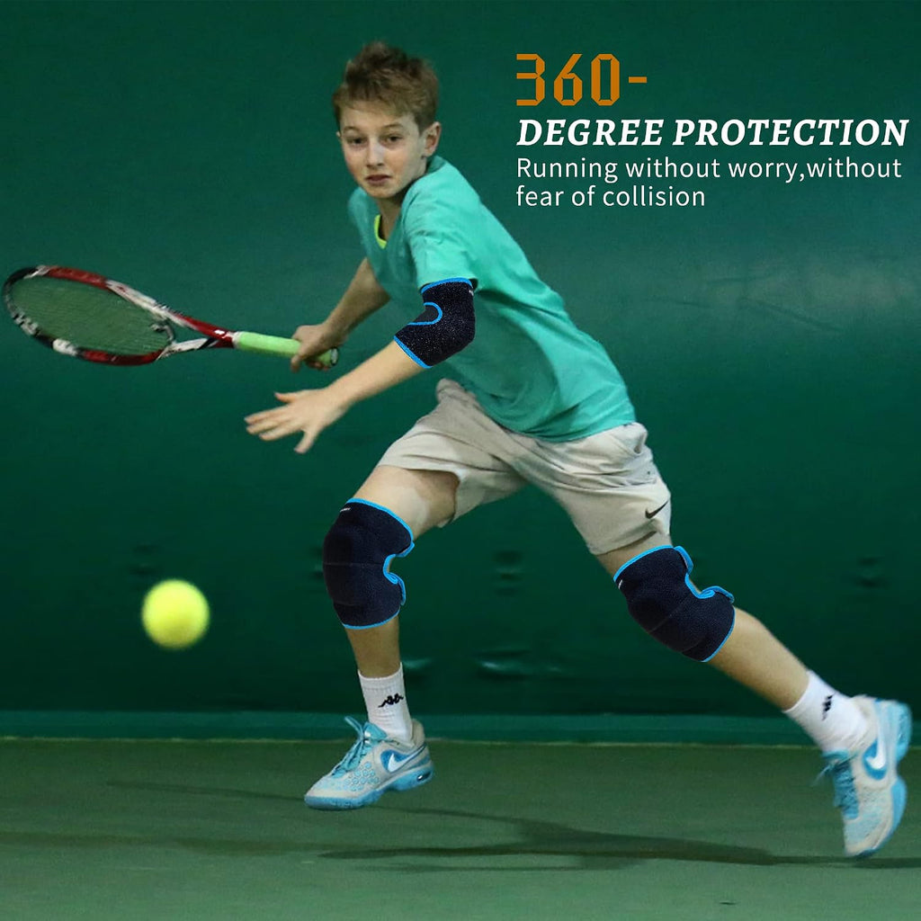 Elbow Pads and Knee Pads for Kids,Protective Pad Sets with Thickened Pad