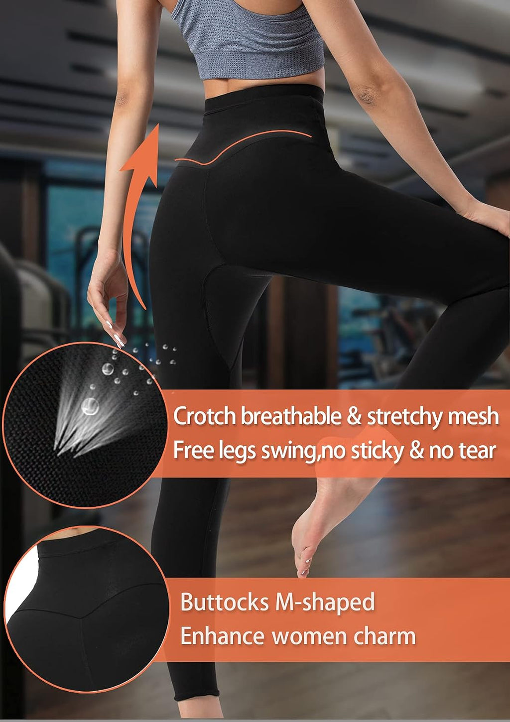 Sauna Pants Women Slimming Leggings Heat Trapping Workout