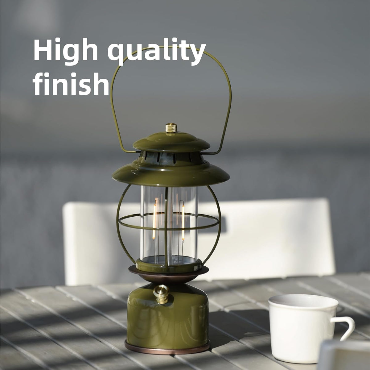 Metal Vintage LED Camping Lantern