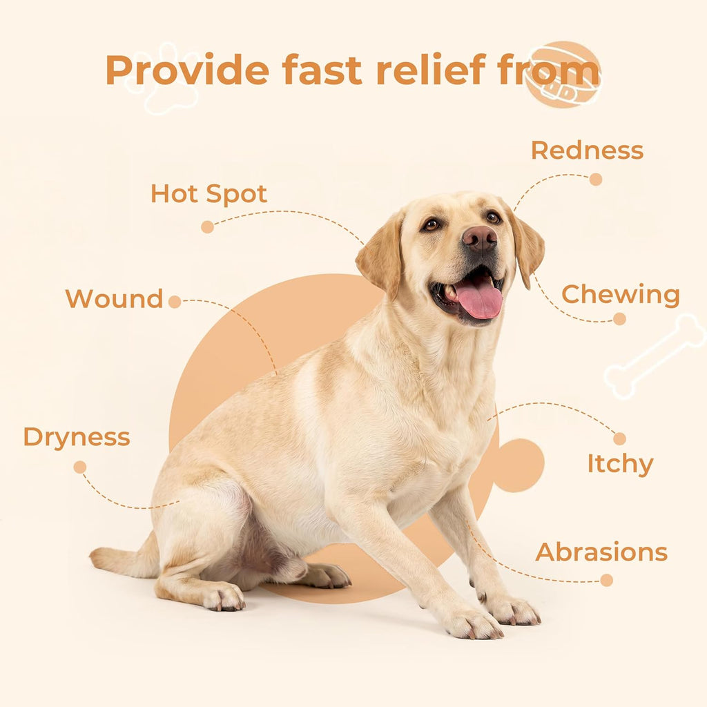 Pet Skin Care Spray Gel for Dogs & Cats, Hot Spot & Pet Wound Spray