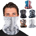 S A Soul of Adventure 5-Pack UV Face Shield | UV 30+ Multipurpose Neck Gaiter Balaclava for Adults | Multiple Color Packs