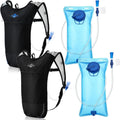 Reginary 2 Pack Hydration Backpack with 2L Water Bladder, Blue, White