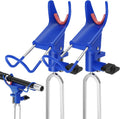 DZrudun Fishing Rod Holder for Ground,Fishing Pole Holders for Ground 2/4PC