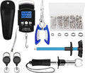 XBLACK Fishing Tool Kit Fishing Pliers Fish Gripper Fishing Scale Fish Grip Tools Set Saltwater Resistant Fishing Gear