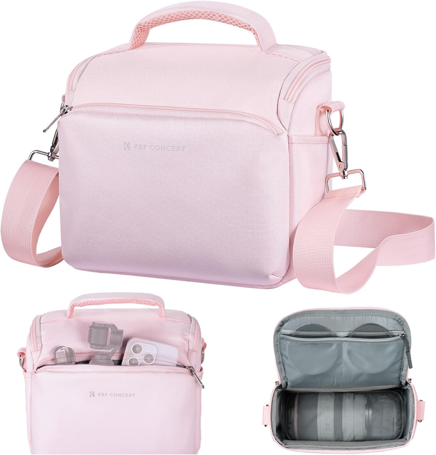 K&F CONCEPT Camera Sling Bag Small Crossbody Case