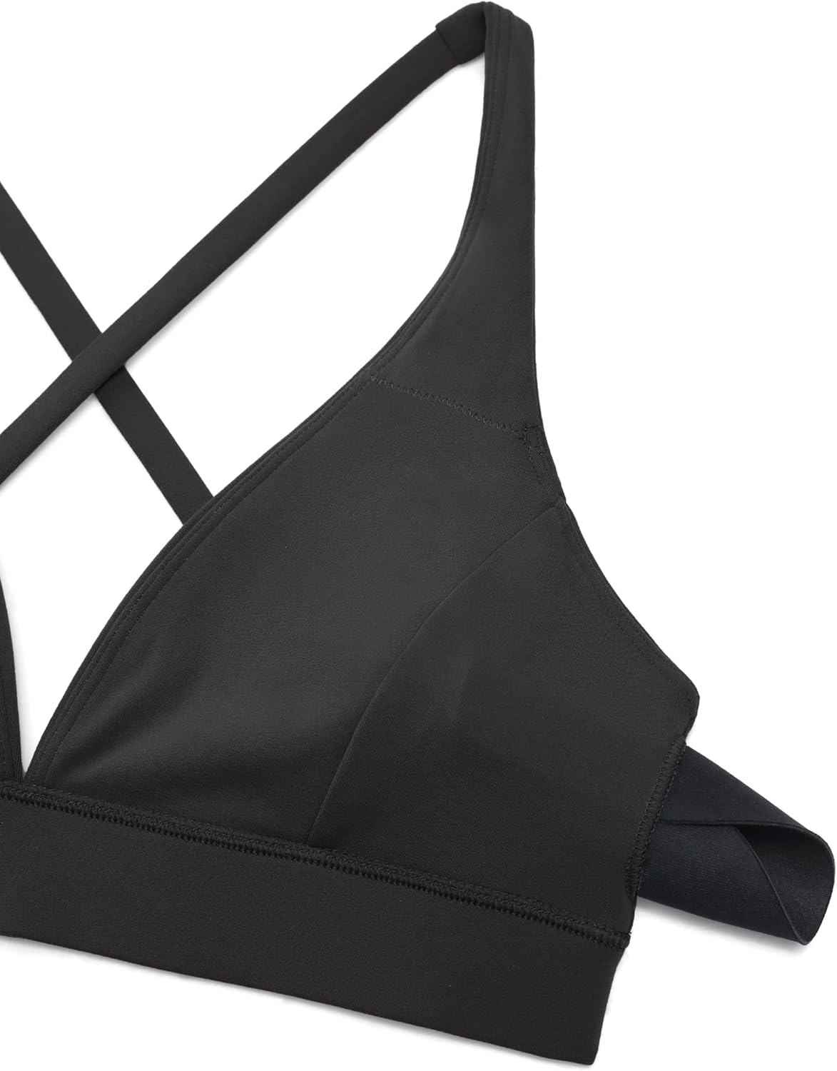 CRZ YOGA Butterluxe Deep V Neck Sports Bras