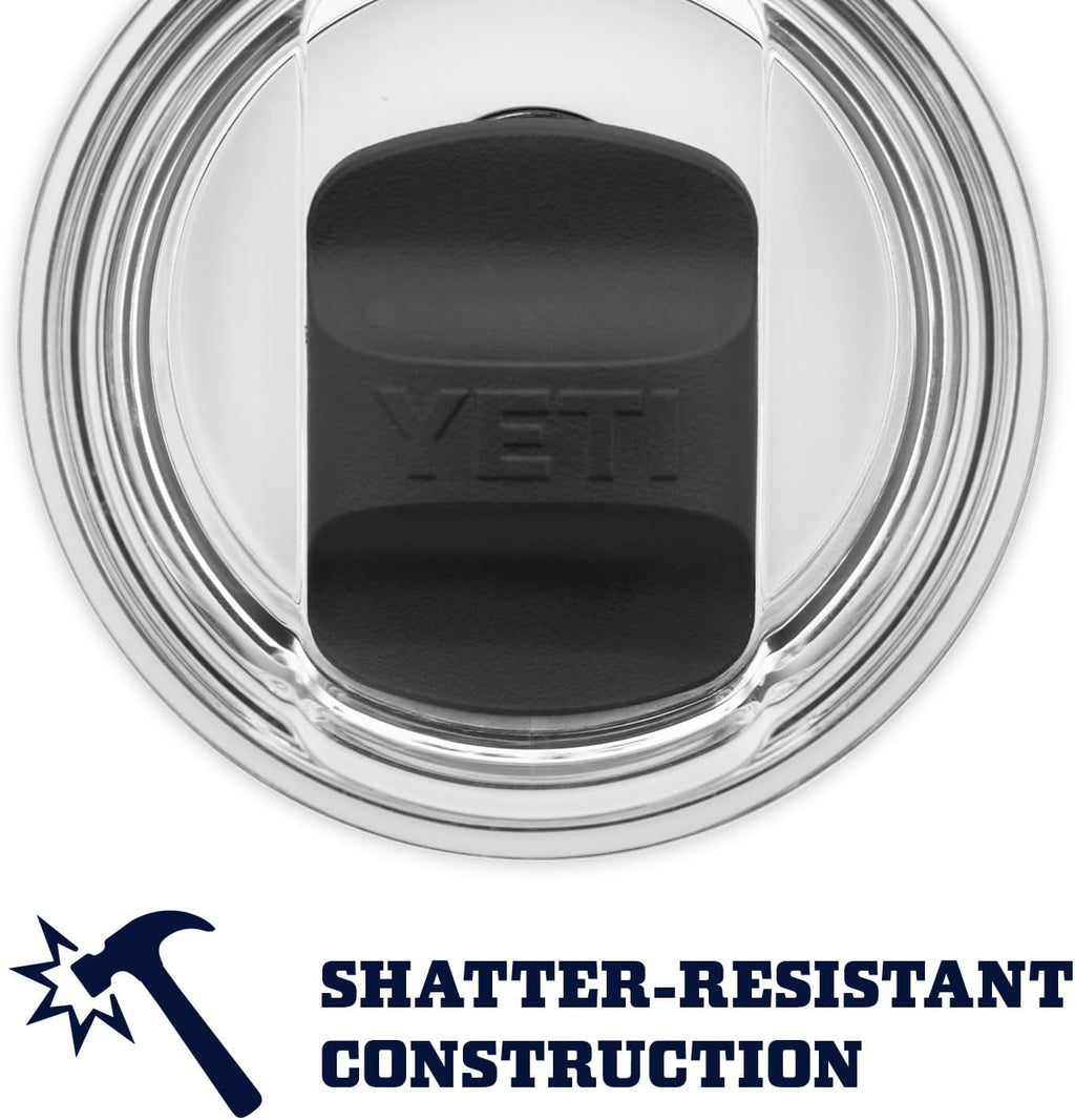 YETI Rambler 10 oz Wine Tumbler, Vacuum Insulated, Stainless Steel with MagSlider Lid, Lowcountry Peach