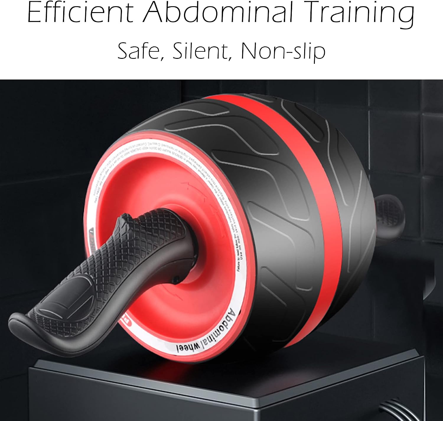 AB Wheel Roller with Resistance Spring, Automatic Rebound Core Trainer