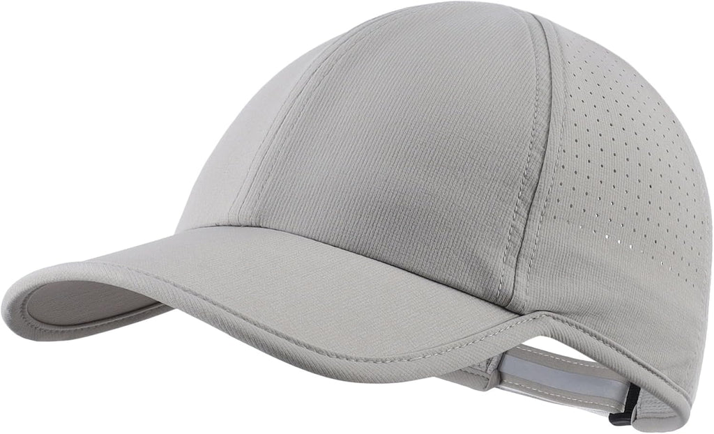 Home Prefer UPF50 Sun Hat for Men Women Reflective Water Repellent Quick Dry Baseball Cap Golf Running Outdoor Sport Hat