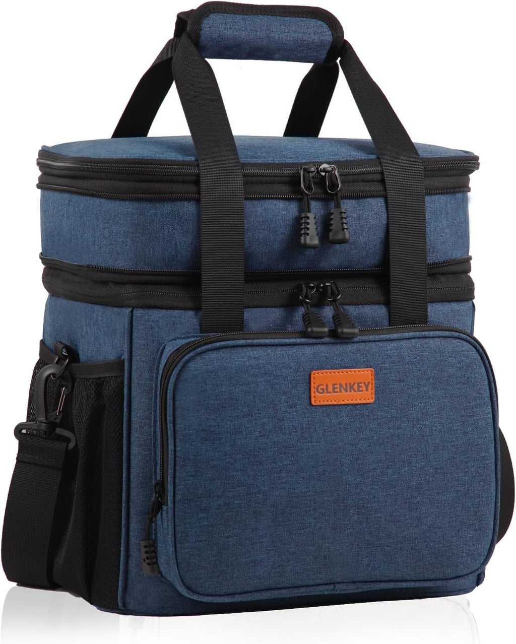 GLENKEY Expandable Lunch Box Insulated Leakproof Cooler Bag Work Outdoor