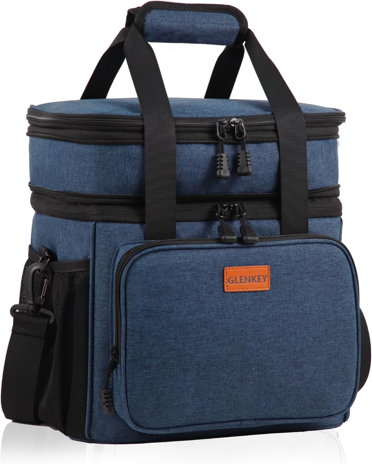 GLENKEY Expandable Lunch Box Insulated Leakproof Cooler Bag Work Outdoor
