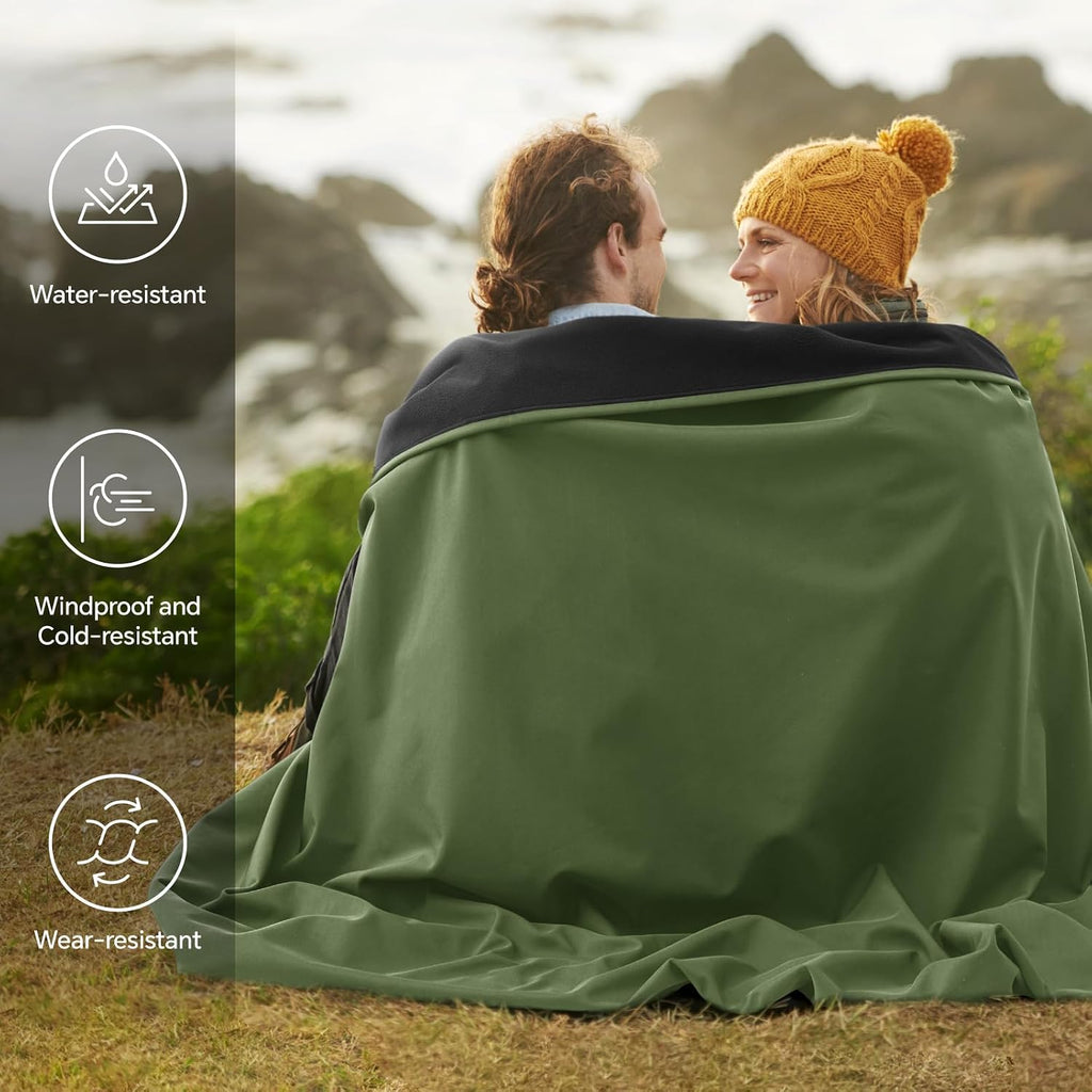 BEDELITE Waterproof Packable Lightweight Camping Blanket