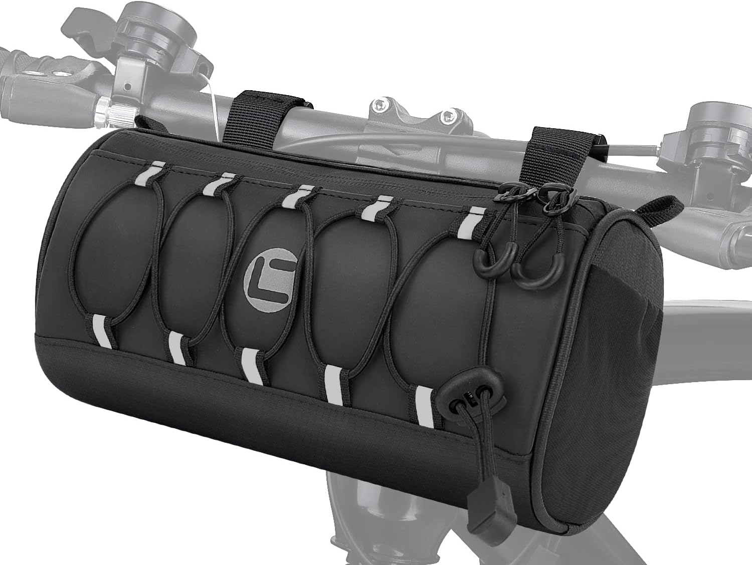 WOTOW Bike Handlebar Bag Waterproof - Bicycle Front Pouch, 2.4L