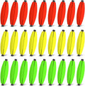 YOTO Peg Floats Slotted丨Fishing Floats for Catfish丨Fishing Cigar Foam Bobber for Santee Rig丨1.5in，2in，2.5in，3in