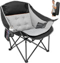 Suteck Oversized Camping Chairs for Adults - 500LBS Padded Camp Chair