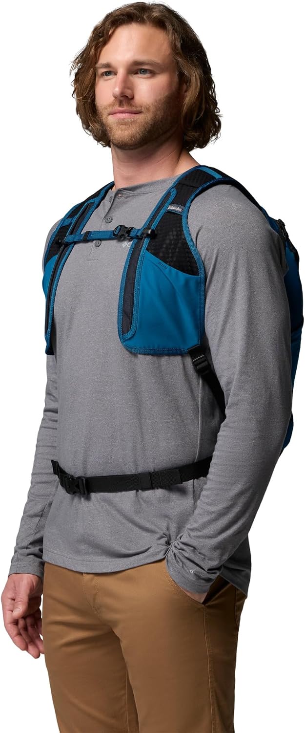Columbia Unisex Blackcomb Ridge 18L Backpack, Phoenix Blue/Black, One Size
