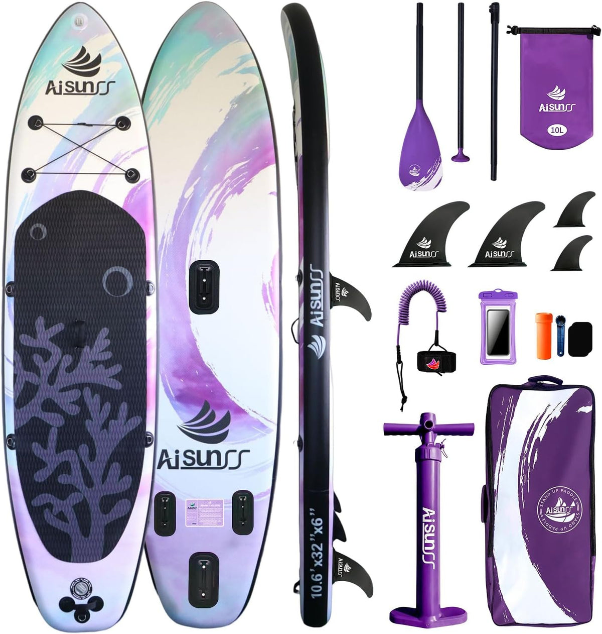 Inflatable Stand Up Paddle Board with SUP Board Accessories