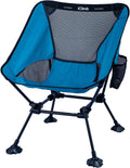 iClimb Ultralight Compact Folding Anti-Sinking Chair, Blue