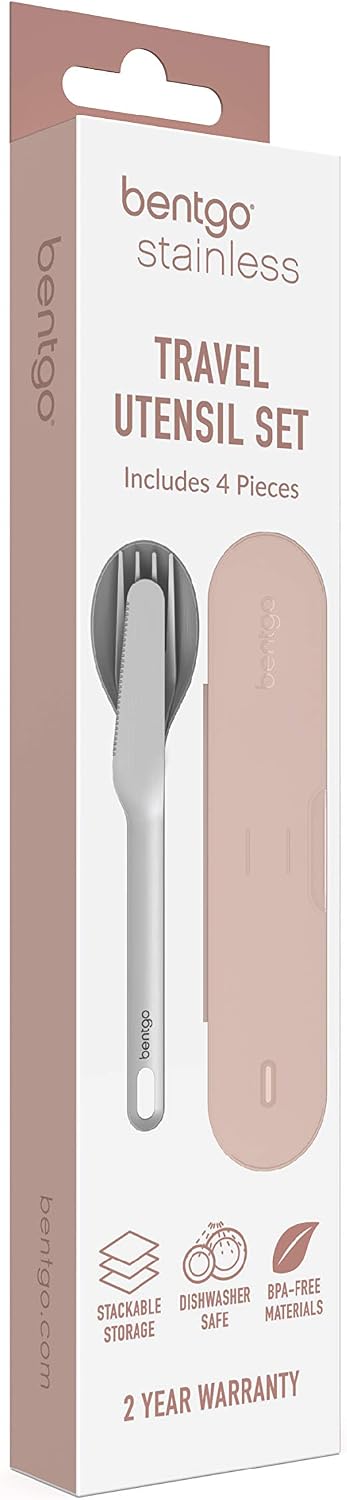 Bentgo Stainless Steel Reusable Travel Utensil Set