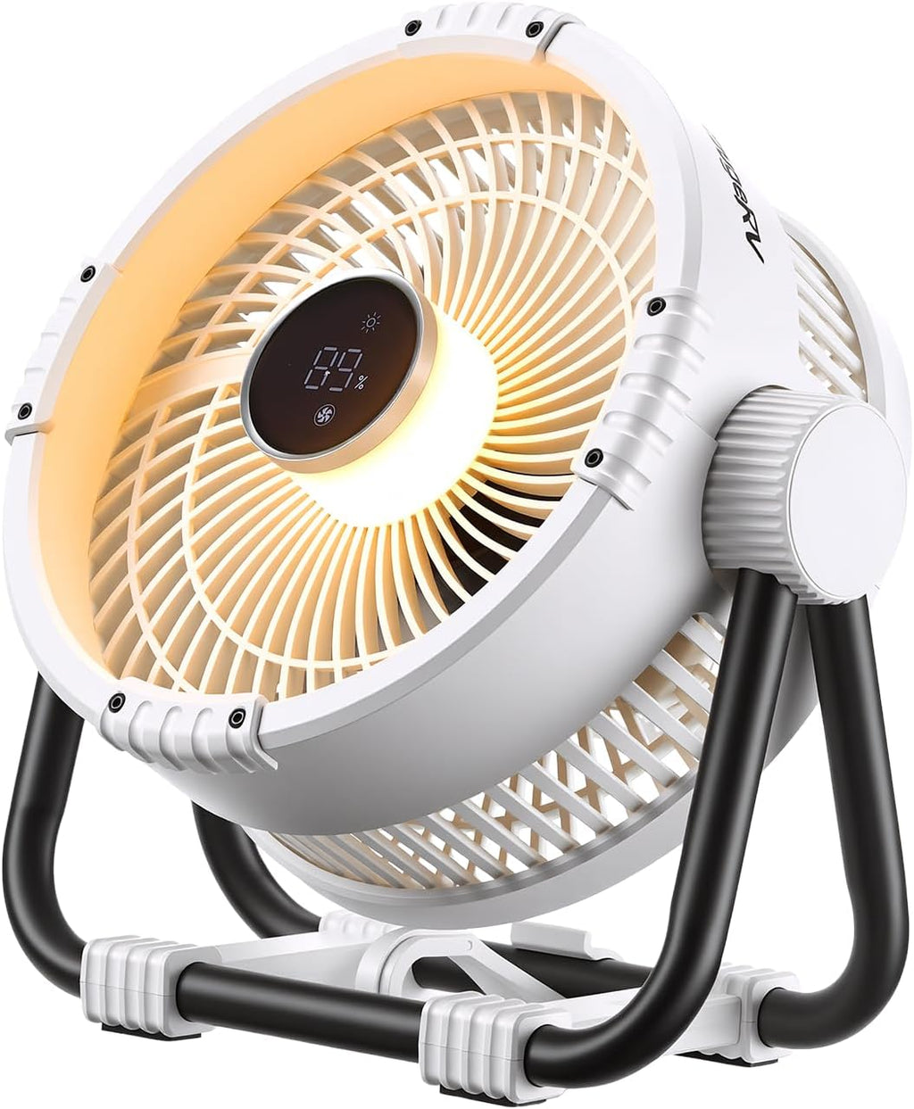 BougeRV Portable Fan Rechargeable, 20000mAh Battery Powered Fans, White