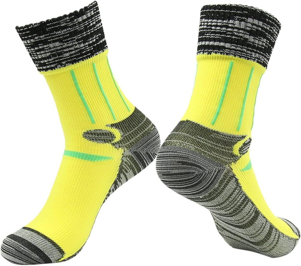 RANDY SUN Waterproof Breathable Socks, [SGS Certified] Unisex Skiing Trekking Hiking Wading Trail Socks